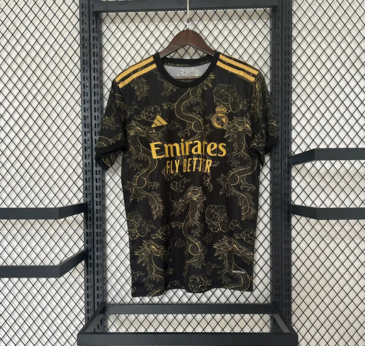 Real Madrid  23-24 Black Gold Dragon